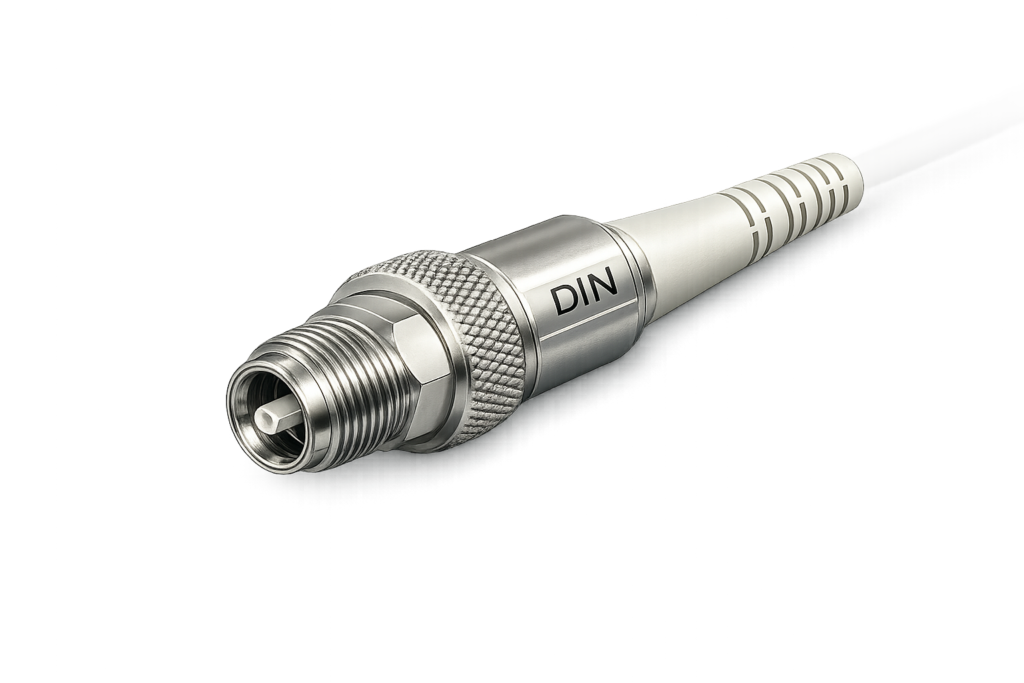 DIN Fiber Optic Connector