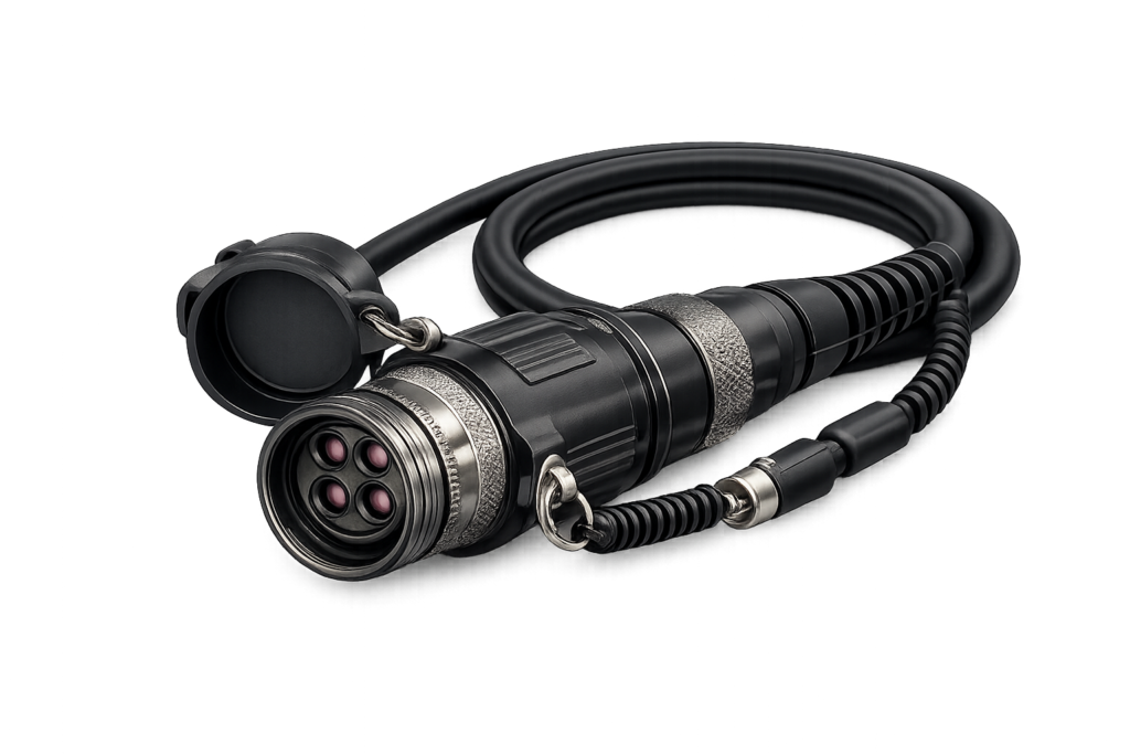 Expanded Beam Fiber Optic Connector