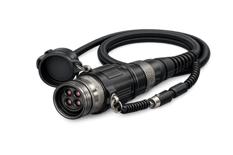 Expanded Beam Fiber Optic Connector