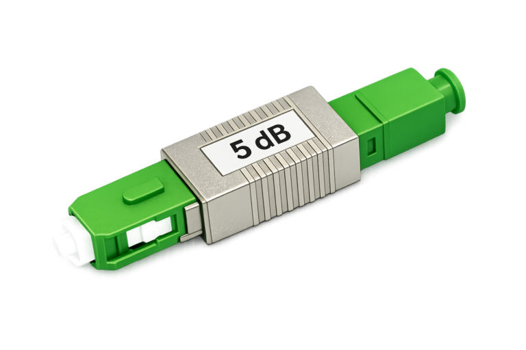 Fiber Optic Attenuator 5dB SC APC Connector