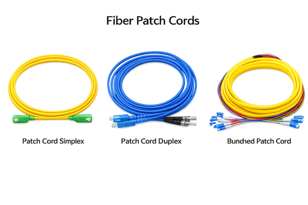 Fiber Patch Cord Types Simplex Duplex and Bunched Patch Cord
