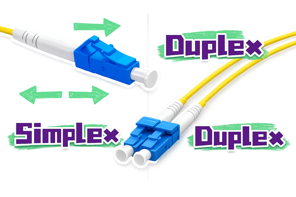 Simplex vs Duplex Fiber Optic Cable Comparison