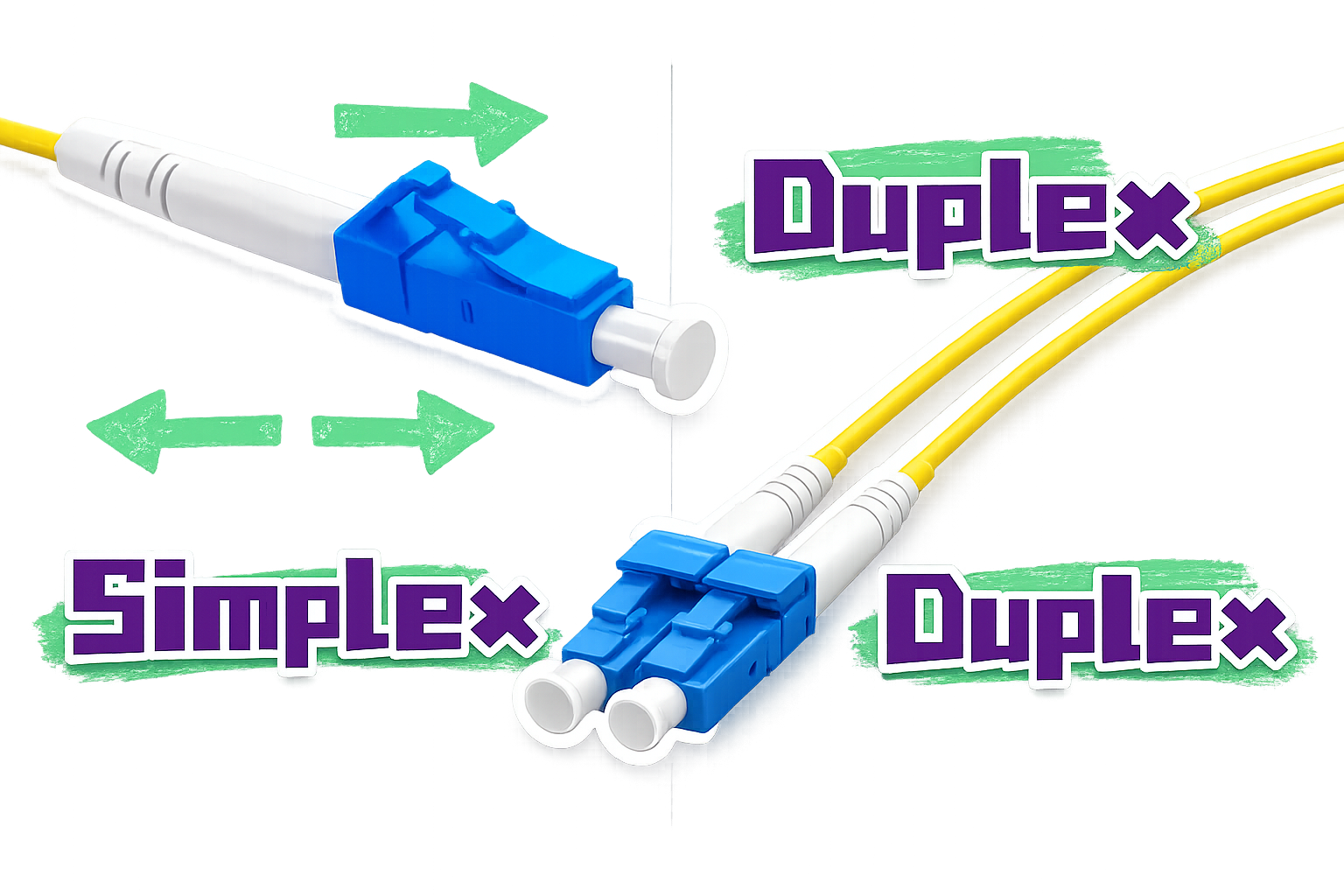 Simplex vs Duplex Fiber Optic Cable Comparison